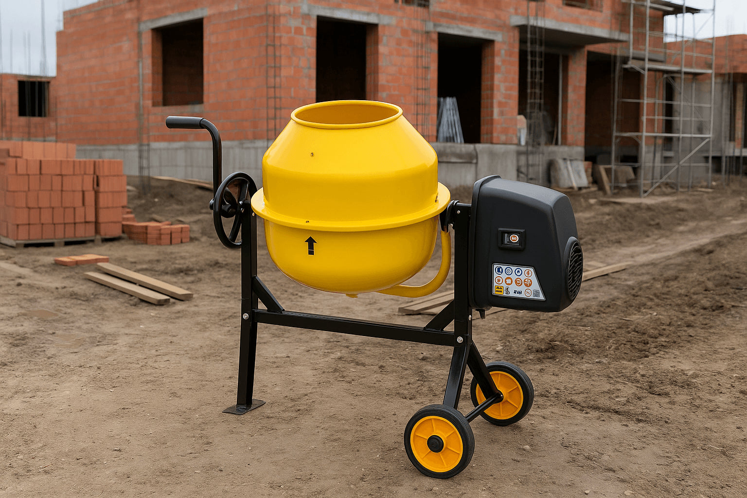 POHJOLA MOTORS Betonimylly 63L 220W