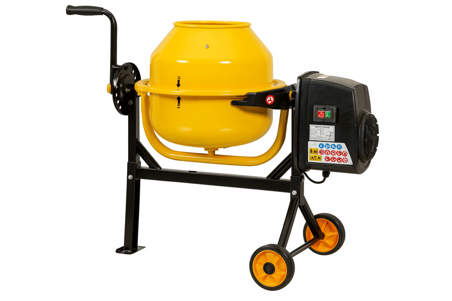 Betonimylly 125 L – 550 W, IP45D, 26,6 rpm