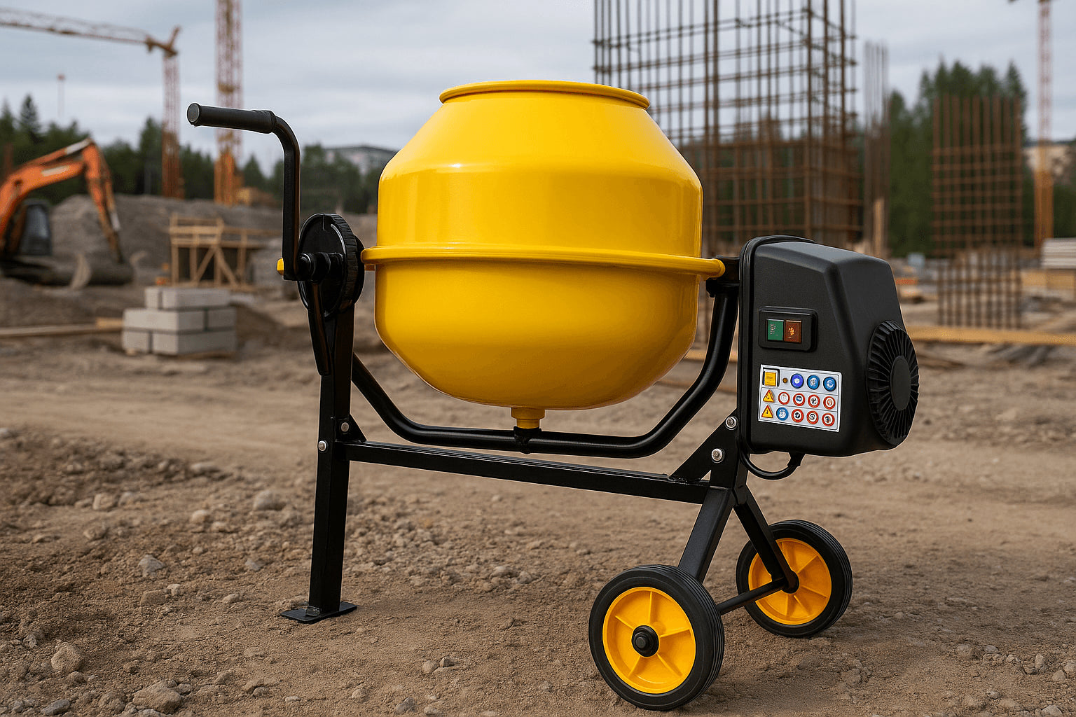 POHJOLA MOTORS Betonimylly 140L 550W