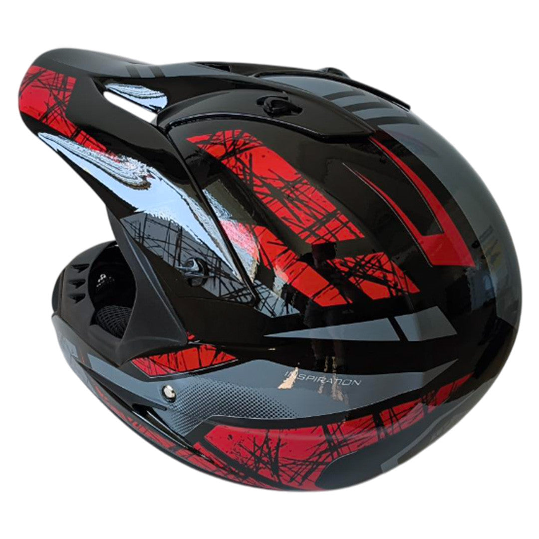 Crosshjälm XS–XXL – ABS-skal, CE-märkt, effektiv ventilation