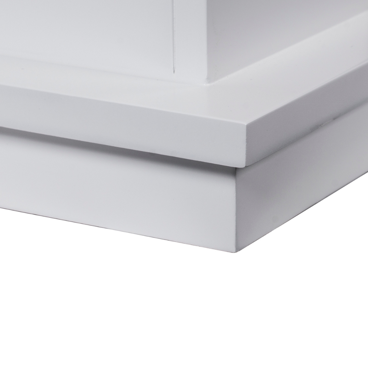 Sähkötakka Modena 750/1500W – 98 x 24 x 101,9 cm, LED-liekki, valkoinen