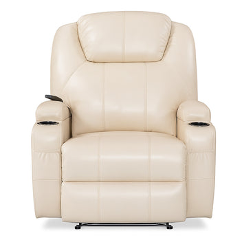 Hierova TV-tuoli 90 x 94 x 105 cm – recliner, 8 hierontapistettä, mukitelineet