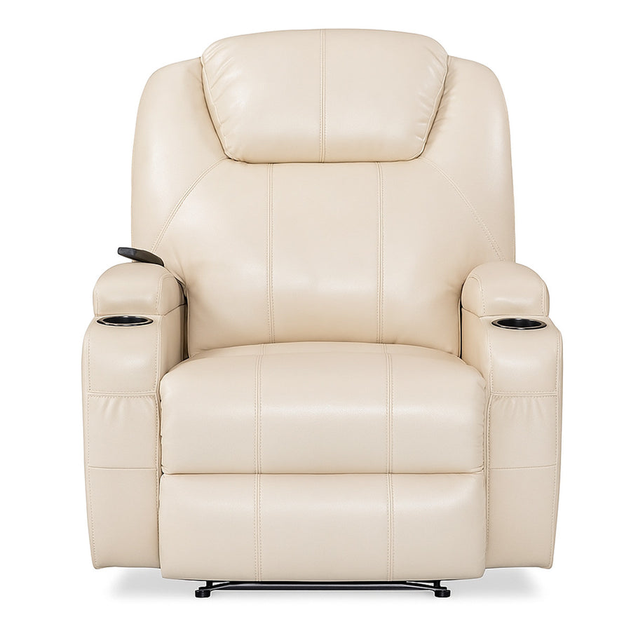 Massagefåtölj 90 x 94 x 105 cm – recliner, 8 massageställen, kopphållare