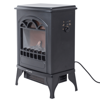 Elkamin Hehku 1750/1950W – lågaeffekt, överhettningsskydd, svart