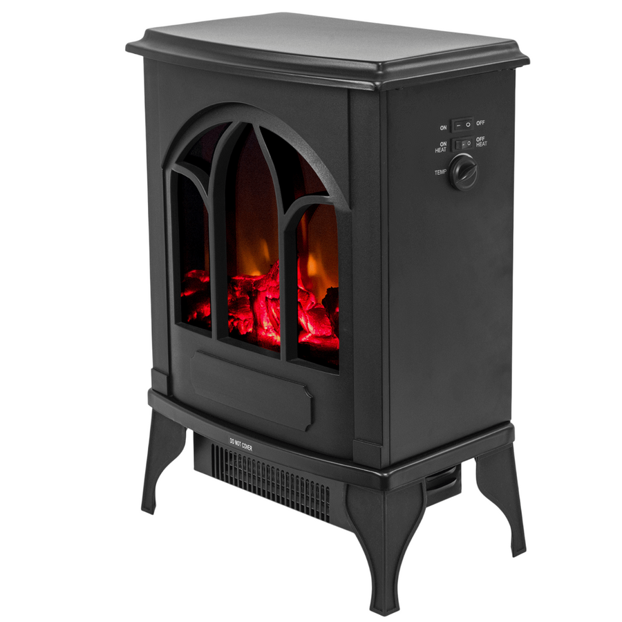Elkamin Hehku 1A 1750/1950W – flammeffekt, överhettningsskydd, svart