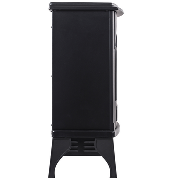 Elkamin Hehku 1A 1750/1950W – flammeffekt, överhettningsskydd, svart