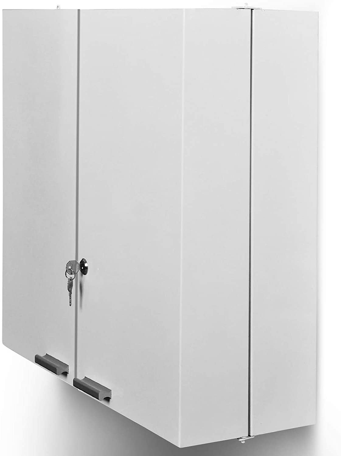 OUTLET ASIAKASPALAUTUS! Valkoinen Lukittava lääkekaappi