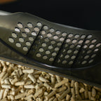 Kissanvessa Mökki suodattimilla – hajuton ja helppohoitoinen hiekkalaatikko kissoille, harmaa