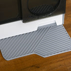 Kissanvessa Mökki suodattimilla – hajuton ja helppohoitoinen hiekkalaatikko kissoille, harmaa