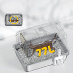 Kissanvessa ruostumattomasta teräksestä – suljettu ja hajusuojattu hiekkalaatikko kissoille 6 kg asti