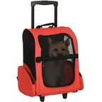 Koiran 2 in 1 kuljetuskassi (punainen)