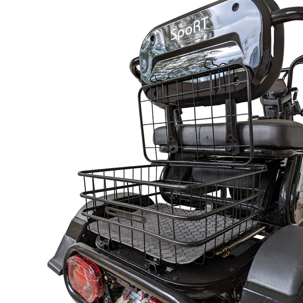 OUTLET! POHJOLA MOTORS Senioriskootteri 1000W, 16km/h, 48V20AH, Musta