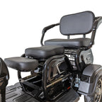 OUTLET! POHJOLA MOTORS Senioriskootteri 1000W, 16km/h, 48V20AH, Musta