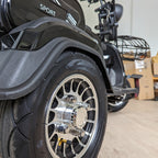 OUTLET! POHJOLA MOTORS Senioriskootteri 1000W, 16km/h, 48V20AH, Musta