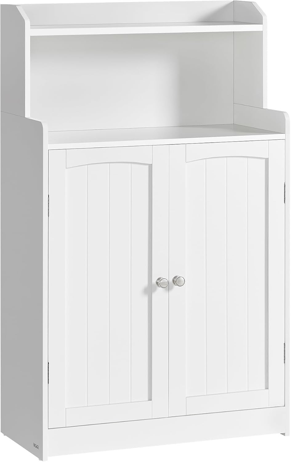 Pilvenvalkoinen kylpyhuonekaappi säädettävillä hyllyillä – tilava ja vakaa säilytysratkaisu kotiin