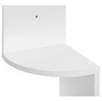 VASAGLE kulmahylly, 5-tasoinen tyylikäs ja kestävä siksak-hylly pieneen tilaan