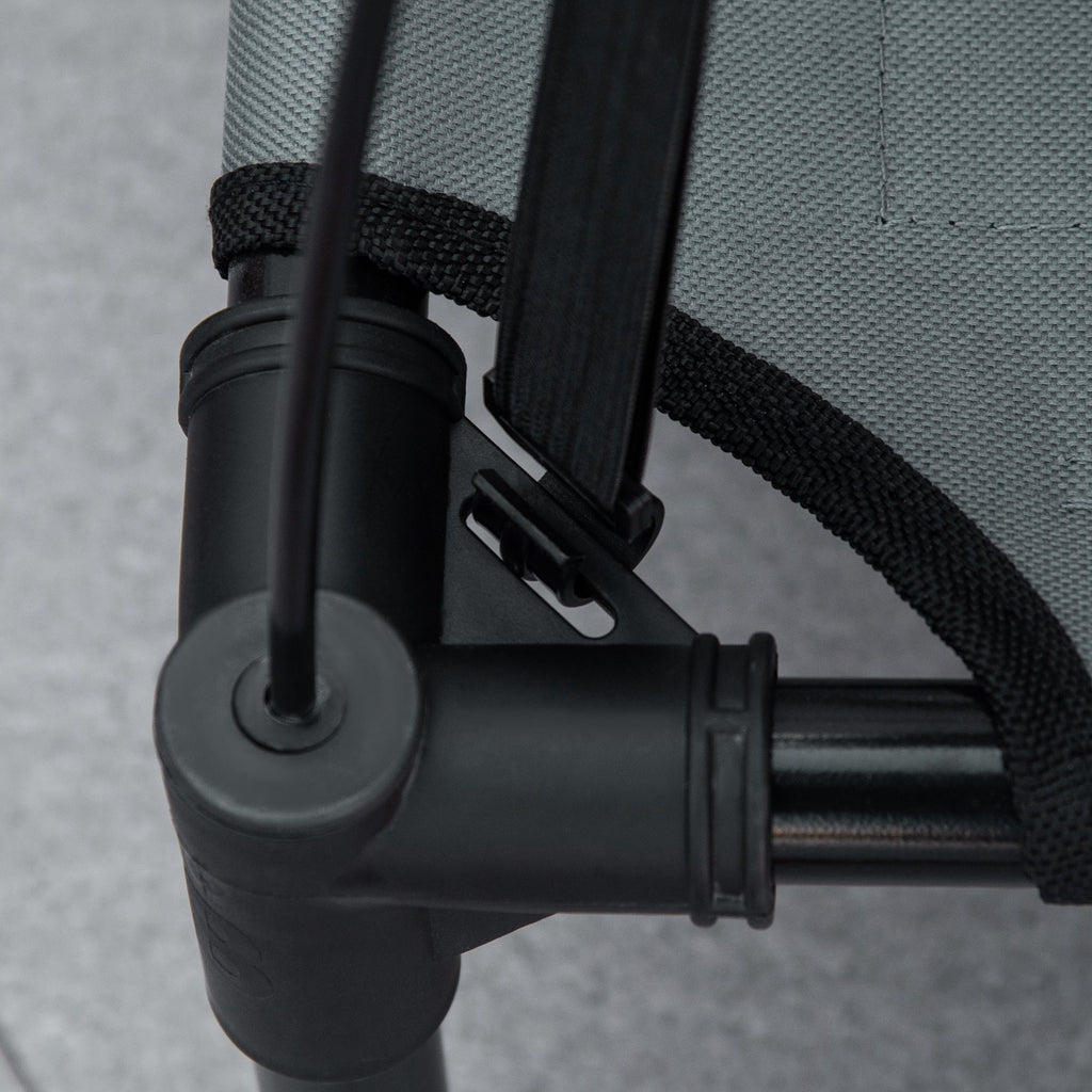 Korkealla oleva lemmikkisänky katoksella – hengittävä ulkosänky pienille ja keskikokoisille koirille