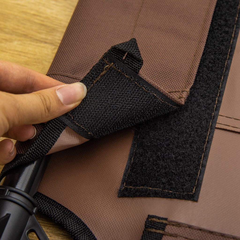 Ulkokäyttöön sopiva koiransänky suurille koirille – kestävä ja hengittävä lemmikkisohva, ruskea