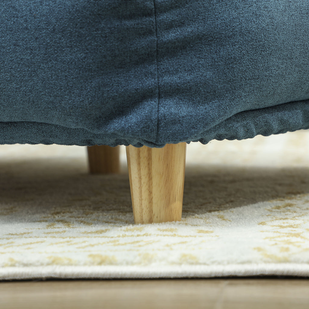 Koiransohva pehmeällä tyynyllä – tummansininen, 96 cm, enintään 30 kg