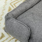 Koiransohva pehmeällä tyynyllä – harmaa, 96 cm, enintään 30 kg