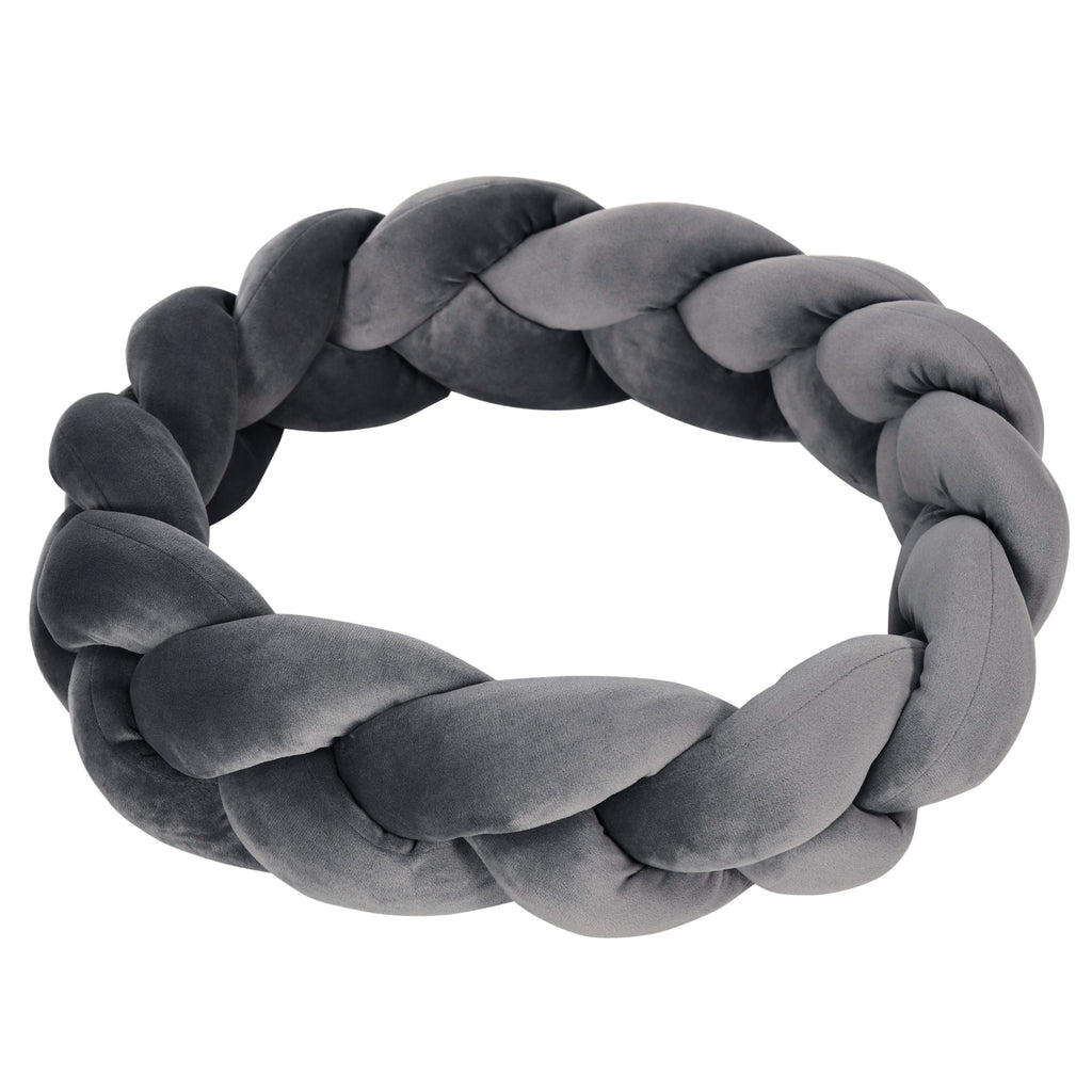 Pehmeä ja pestävä pyöreä lemmikkisänky – kissoille ja pienille koirille, irrotettavalla tyynyllä