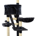 Kissan kiipeilypuu 240-260cm (harmaa)