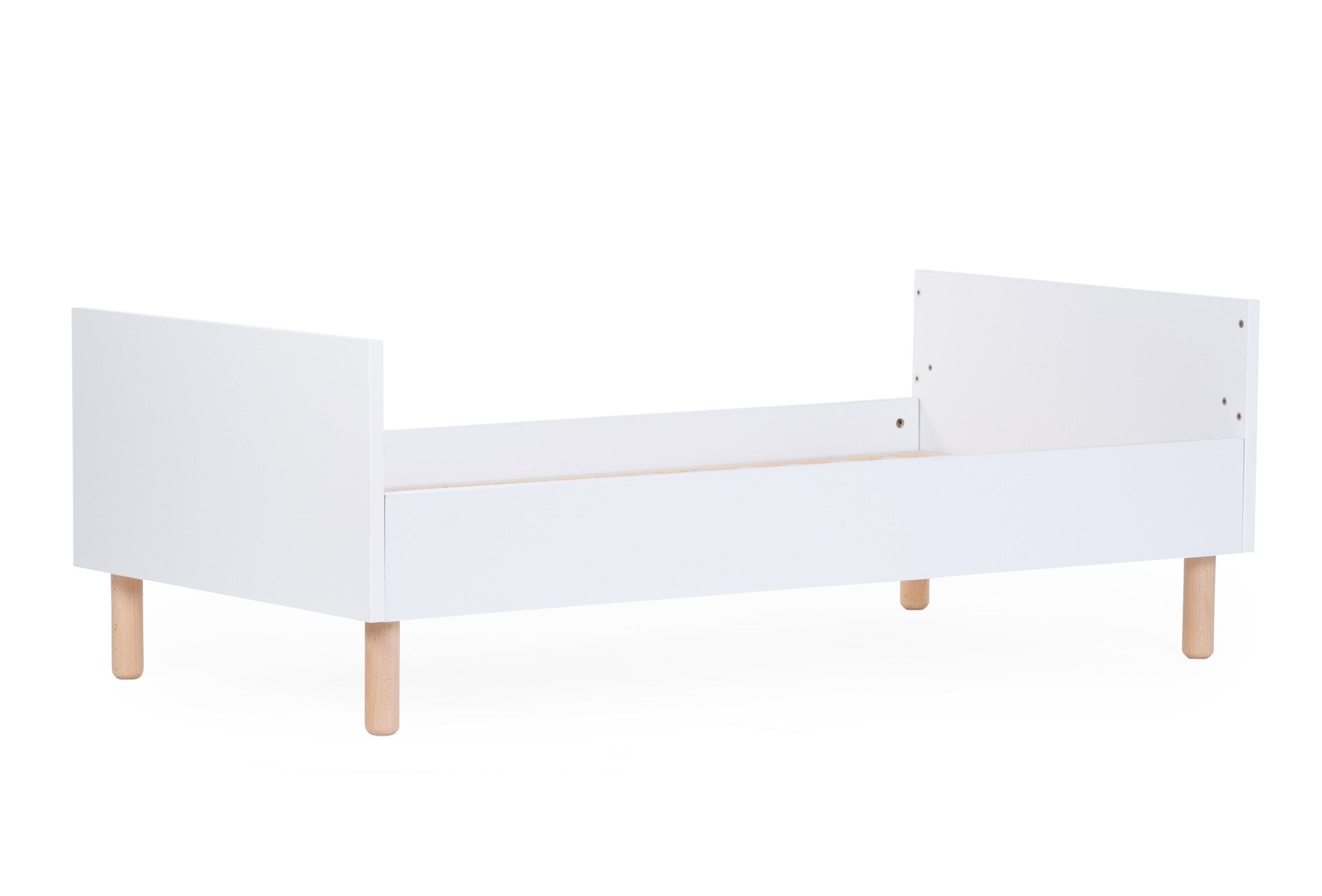 Valkoinen pinnasänky 70x140 cm – muunneltava ja turvallinen vauvan ja taaperon sänky