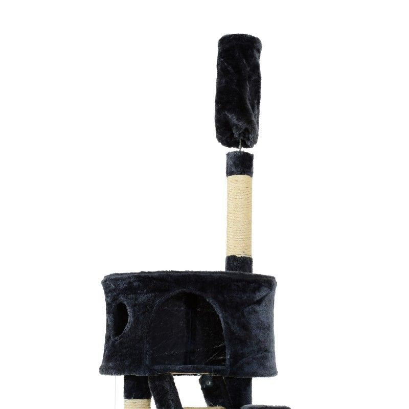 Kissan kiipeilypuu 240-260cm (harmaa)