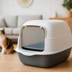 Pohjolan Lemmikkitarvike Kissan hiekkalaatikko, 50x35x35cm, Harmaa