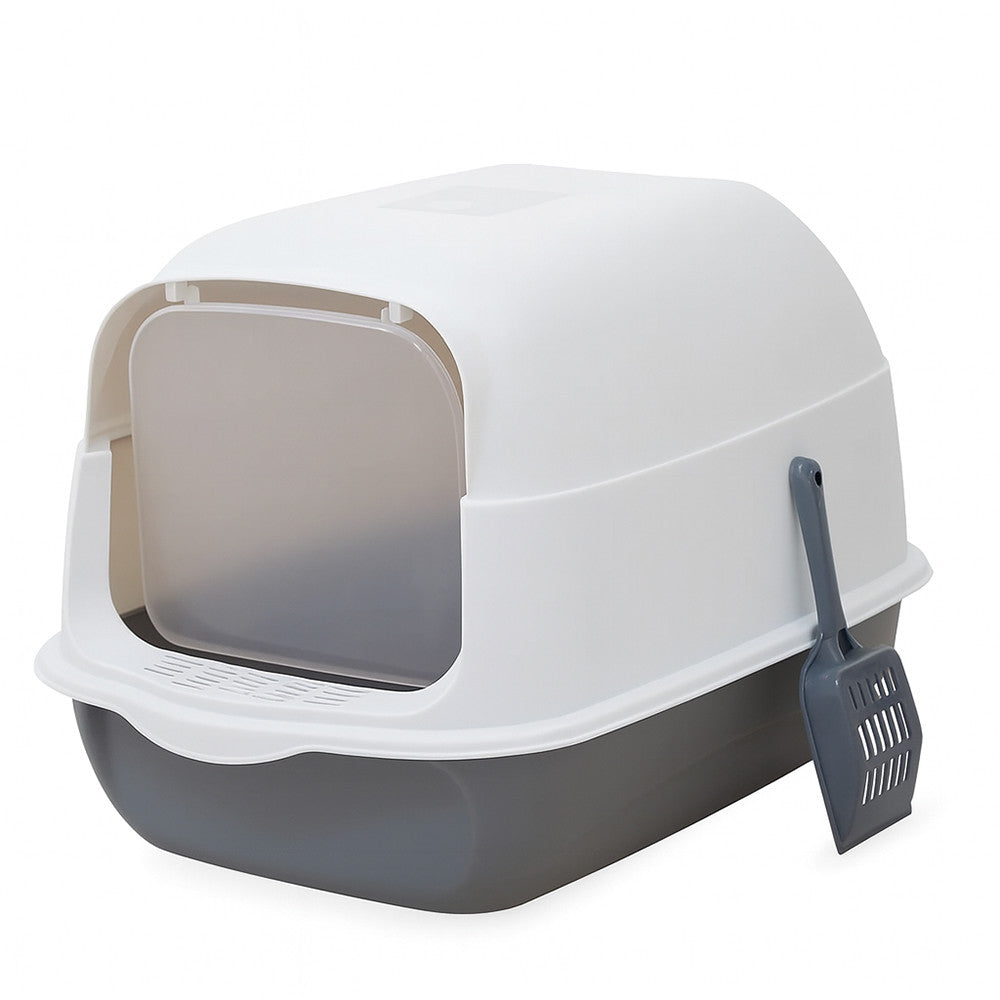 Pohjolan Lemmikkitarvike Kissan hiekkalaatikko, 50x35x35cm, Harmaa