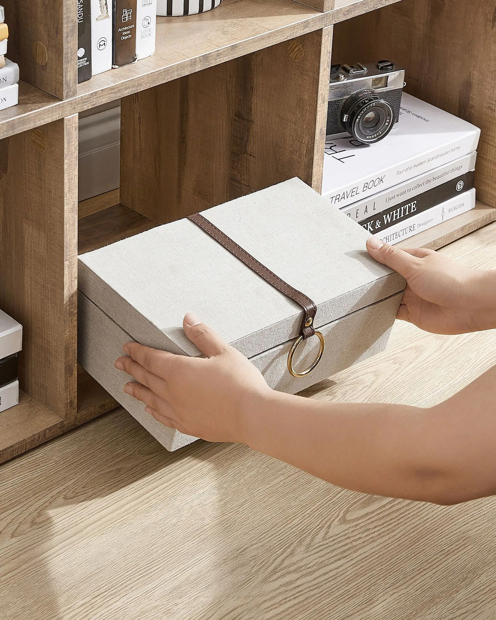 VASAGLE 10-lokeroinen kirjahylly – tukeva ja tyylikäs kuutiohylly kotiin ja toimistoon