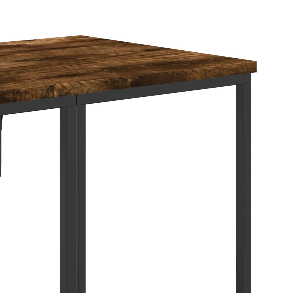 Vaaterekki hyllyillä savutammi tekninen puu