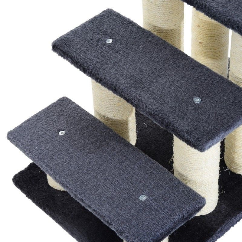 Kissan kiipeilypuu + portaat