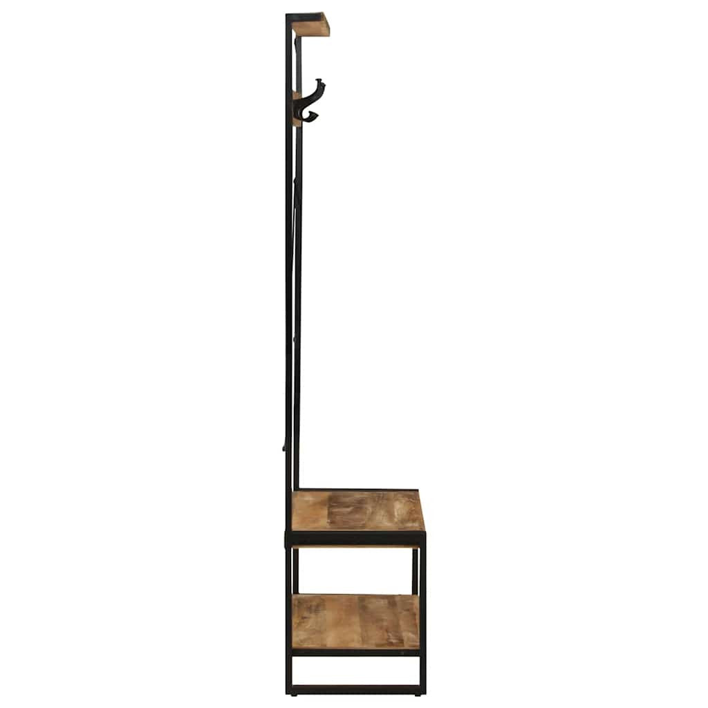 Vaateteline 80x40x190 cm Massiivipuuta mango