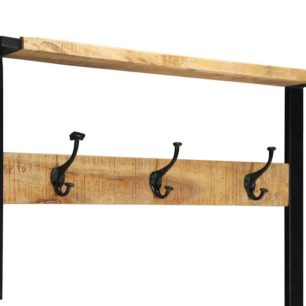 Vaateteline 80x40x190 cm Massiivipuuta mango