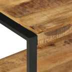 Vaateteline 80x40x190 cm Massiivipuuta mango