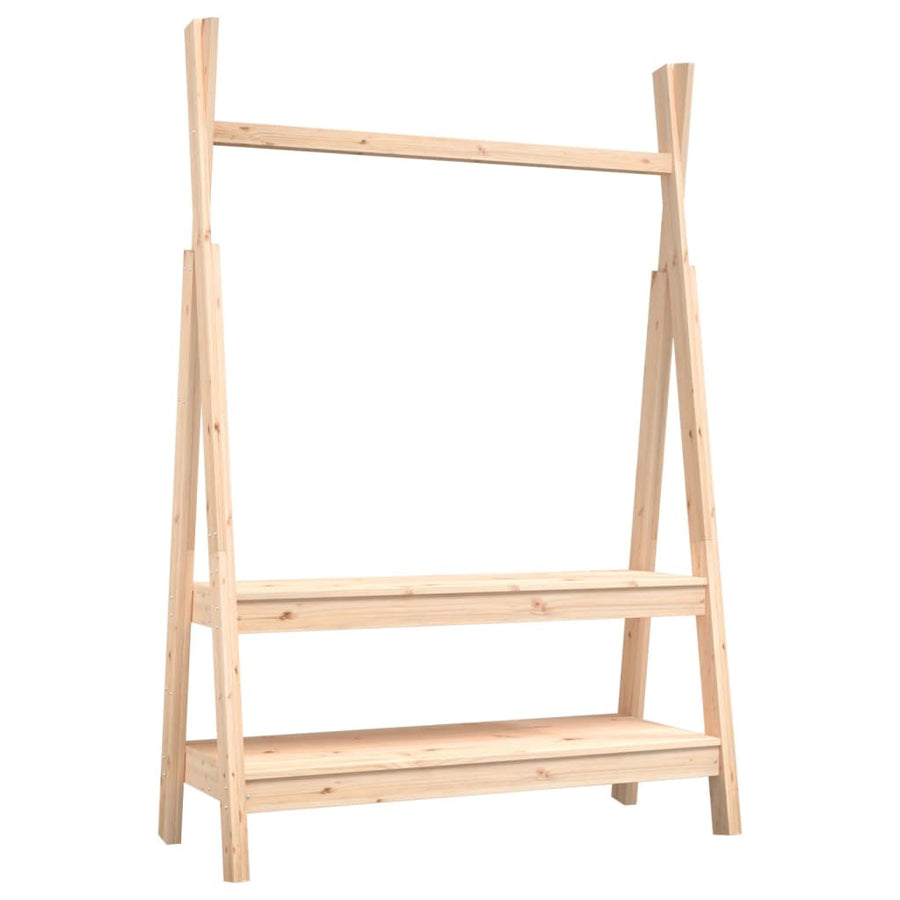 Vaateteline 100x45,5x150 cm täysi mänty