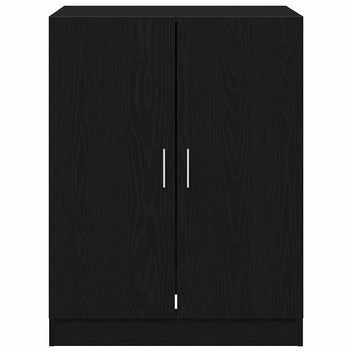 Pesukonetorni 2 kpl Musta tammi 70.5 x 71.5 x 181.5 cm