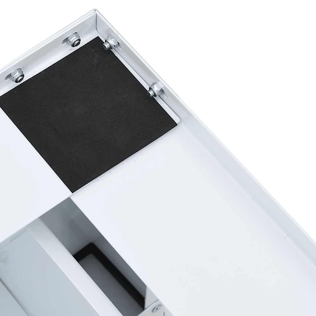 Pesukoneen jalusta laatikolla valkoinen