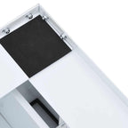 Pesukoneen jalusta laatikolla valkoinen