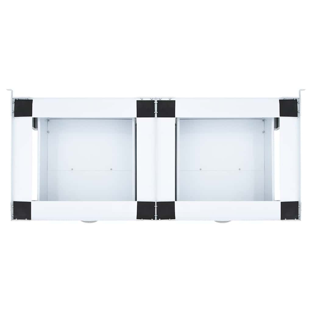 Kaksoispyykinpesukoneen jalusta laatikoilla valkoinen