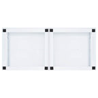 kaksinkertainen pesukoneen jalusta ulosvedettävillä hyllyillä