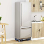 Pesukoneen Tukijalka Harmaa 67 x 67 x 12 cm Metalli