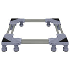 Pesukoneen Tukijalka Harmaa 67 x 67 x 12 cm Metalli