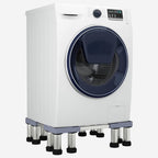 Pesukoneen jalusta Harmaa 67 x 67 x 21.5 cm Metalli