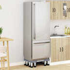 Pesukoneen jalusta Harmaa 67 x 67 x 21.5 cm Metalli