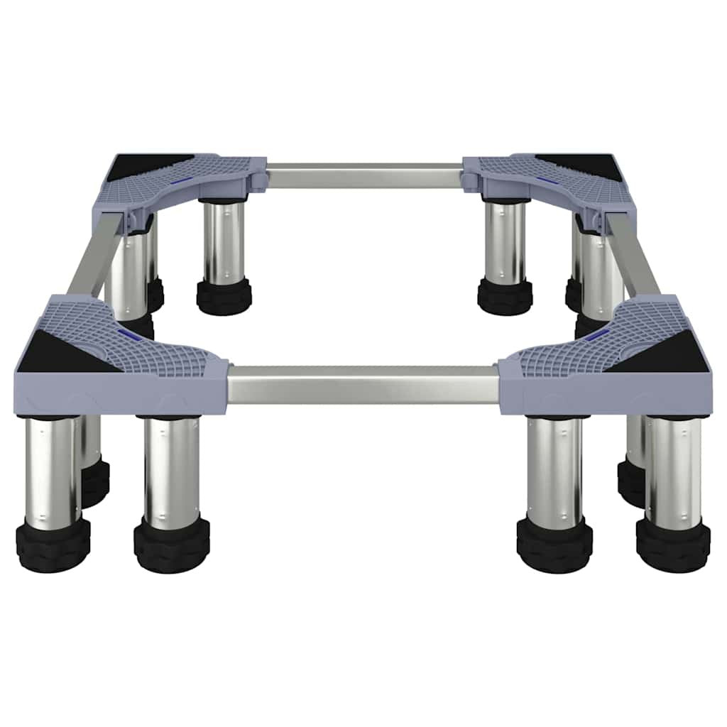 Pesukoneen jalusta Harmaa 67 x 67 x 21.5 cm Metalli