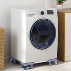 Pesukoneen jalusta Harmaa 66 x 66 x 12 cm Metalli