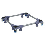 Pesukoneen jalusta Harmaa 66 x 66 x 12 cm Metalli