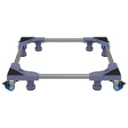 Pesukoneen jalusta Harmaa 66 x 66 x 12 cm Metalli